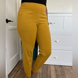 Mustard Yellow Jogger Pants